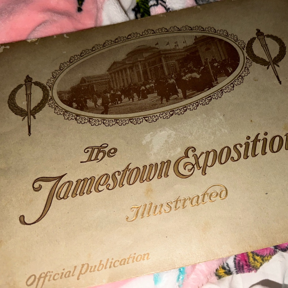 Vintage Jamestown Exposition Illustrated Book